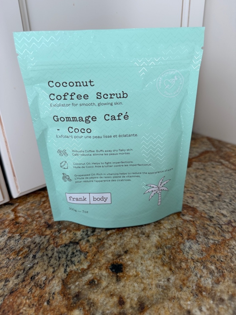Coconut Coffee Scrub - Mint